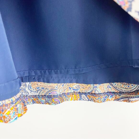 The Limited A Line Paisley Skirt Women’s Size M - Picture 8 of 13